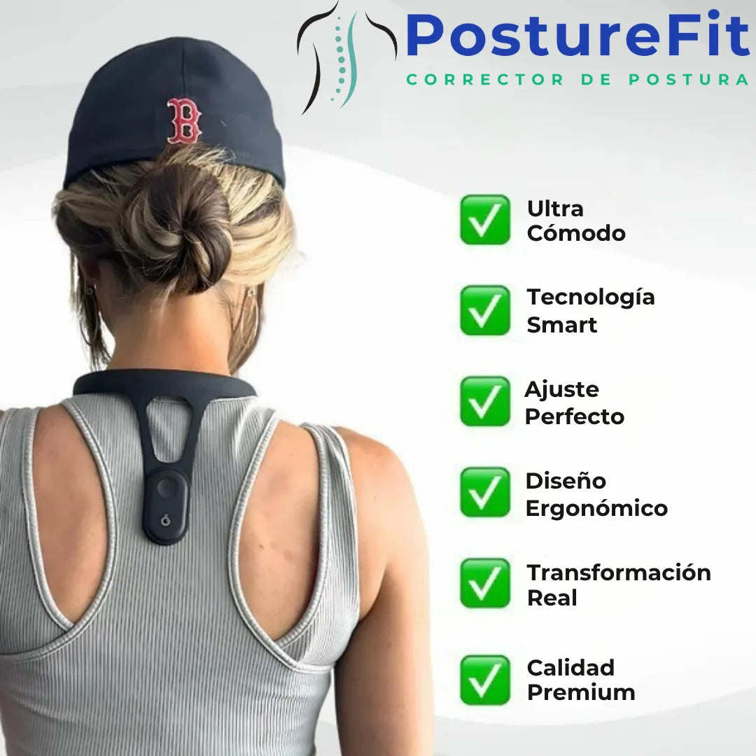 PostureFit Pro™ Tu Entrenador de Postura Inteligente
