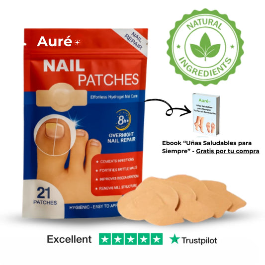 Auré Pro™  Parches Antihongos de Renovación Profunda.